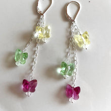 Load image into Gallery viewer, Butterfly Waterfall Earrings