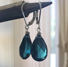 Load image into Gallery viewer, London Blue Dangles
