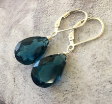 Load image into Gallery viewer, London Blue Dangles