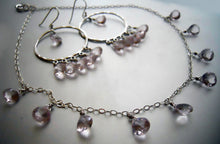 Load image into Gallery viewer, Joanne Necklace in Morganite Quartz