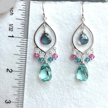 Load image into Gallery viewer, Caribbean Breeze Chandelier Earrings