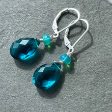 Load image into Gallery viewer, Paraiba Blue Opal Dangles