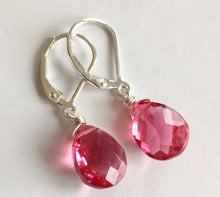 Load image into Gallery viewer, Petunia Pink Dangles