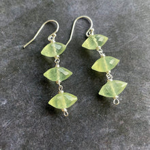 Load image into Gallery viewer, Prehnite Stacked Trio