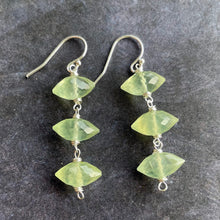 Load image into Gallery viewer, Prehnite Stacked Trio