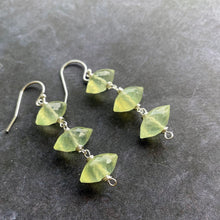 Load image into Gallery viewer, Prehnite Stacked Trio