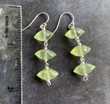 Load image into Gallery viewer, Prehnite Stacked Trio