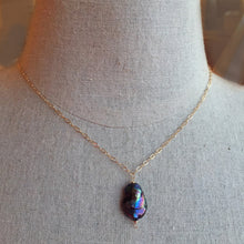Load image into Gallery viewer, Paradise Single Peacock Pearl Necklace