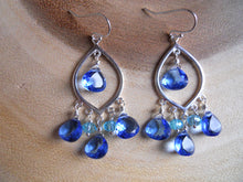 Load image into Gallery viewer, Tantalizing Tanzanite Blue Earrings - Sterling