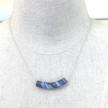 Load image into Gallery viewer, Periwinkle Blue Murano Glass Necklace , all are OOAK