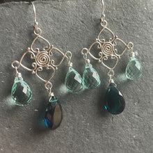 Load image into Gallery viewer, London Blue Balinese Earrings
