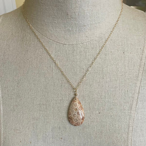 Fossil Necklace, OOAK