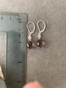 Plummy Dewdrop Earrings