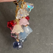 Load image into Gallery viewer, Zingy Springy Flower Cascade no. 2 Earrings