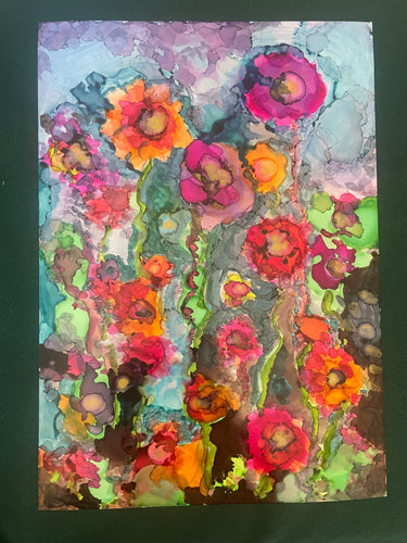 Flower Garden in Summer
