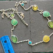 Load image into Gallery viewer, Faux Gemstone Necklace, Estate Jewelry