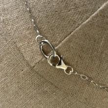 Load image into Gallery viewer, Opalite Artisan Hoop Necklace, Sterling Silver