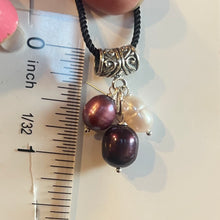Load image into Gallery viewer, CUSTOM RESERVED Purple pearl necklace
