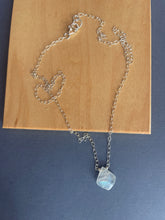 Load image into Gallery viewer, Rainbow Moonstone Moroccan Cut Necklace, OOAK