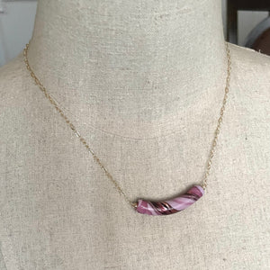 Pink Murano Glass Necklace, all will be OOAK