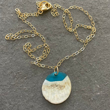 Load image into Gallery viewer, Seashell Surf Necklace, OOAK