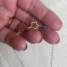 Load image into Gallery viewer, Good Health Apatite and 24k gold vermeil over Sterling silver necklace, Estate jewelry