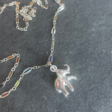 Load image into Gallery viewer, Elephant Necklace, Sterling Silver