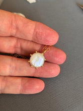 Load image into Gallery viewer, Freshwater Pearl and Amethyst Inlay Necklace