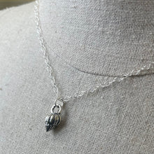 Load image into Gallery viewer, Wentletrap Seashell Necklace, Sterling Silver