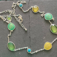 Load image into Gallery viewer, Faux Gemstone Necklace, Estate Jewelry