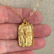 Load image into Gallery viewer, Dragonfly Pendant Necklace