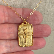 Dragonfly Pendant Necklace