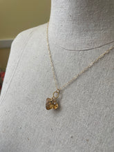 Load image into Gallery viewer, Natural Citrine Cushion Cut Necklace, OOAK