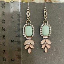 Load image into Gallery viewer, Vintage Art Deco Earrings, OOAK