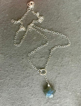 Load image into Gallery viewer, Star Labradorite Y Necklace