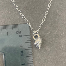 Load image into Gallery viewer, Wentletrap Seashell Necklace, Sterling Silver