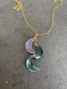 Moon Trio Necklace