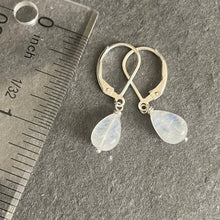 Load image into Gallery viewer, Rainbow Moonstone Single Earrings