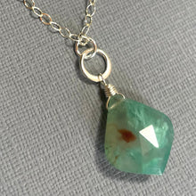 Load image into Gallery viewer, Aquaprase Moroccan Cut Necklace, OOAK