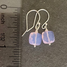 Load image into Gallery viewer, Lavender Quartz Cushion Cut Earrings