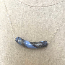 Load image into Gallery viewer, Periwinkle Blue Murano Glass Necklace , all are OOAK