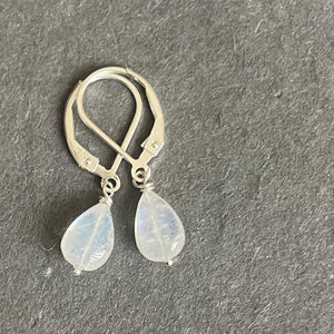 Rainbow Moonstone Single Earrings