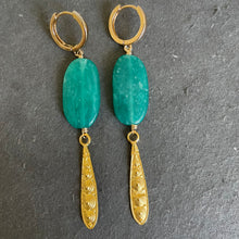 Load image into Gallery viewer, Amazonite Goddess Earrings