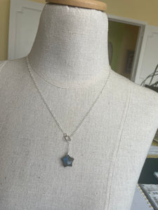 Star Labradorite Y Necklace