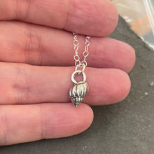 Load image into Gallery viewer, Wentletrap Seashell Necklace, Sterling Silver