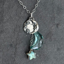 Load image into Gallery viewer, Man in the Moon Necklace