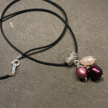 Load image into Gallery viewer, CUSTOM RESERVED Purple pearl necklace