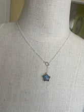 Load image into Gallery viewer, Star Labradorite Y Necklace