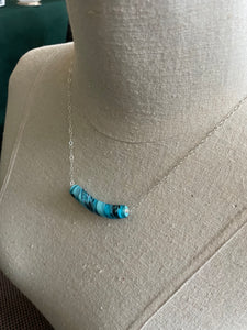 Aqua Blue Murano Glass Necklace , all are OOAK