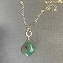 Load image into Gallery viewer, Aquaprase Moroccan Cut Necklace, OOAK